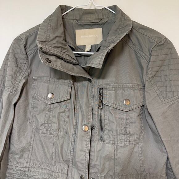 Banana Republic Women's Factory Field Jacket XS Utility Chore Barn Classic - Picture 2 of 9